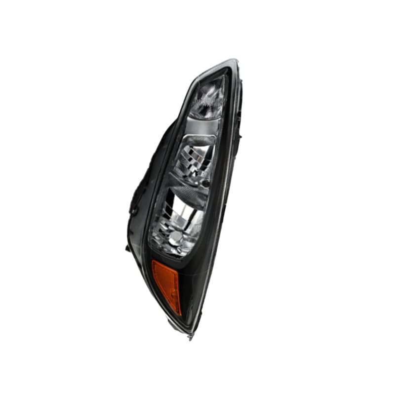 Compatible with 2015-2018 Ford Focus Headlight Black Housing Amber Lens F1EZ-13008-C F1EZ-13008