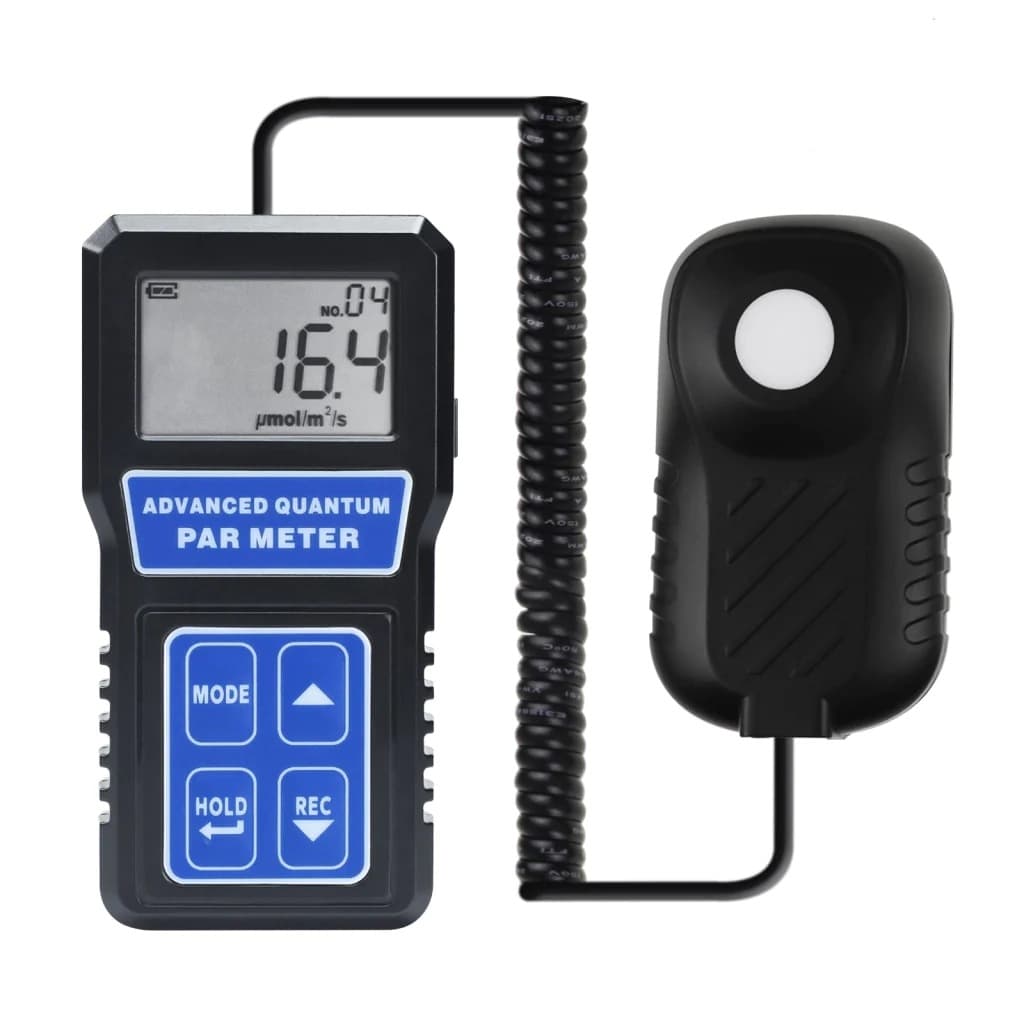 High Precision Digital Detachable PAR Meter Light Energy Spectral Illuminance Photometer PPFD Measurement Tool