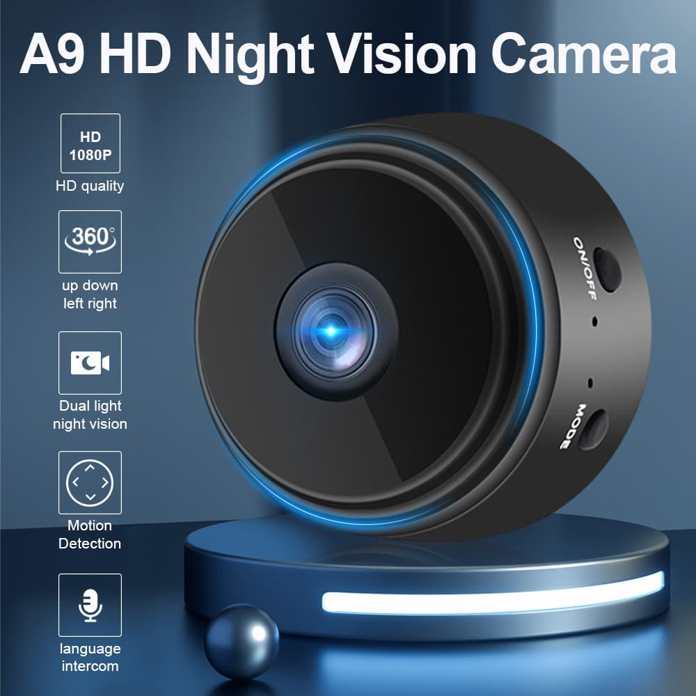 A9 Camera Remote Network Smart WiFi Wireless Home Night Vision Security Camera HD Outdoor DV Camera