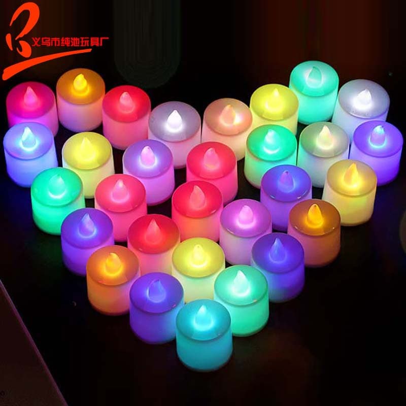 LED Candle, Glowing Electronic Candle Light, Creative Romantic Gift for Festivals, Confessions, and Proposals
