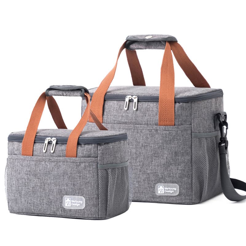 Hot-selling Oxford Cloth Aluminum Foil Lunch Bag with Handle, Insulated Picnic Bag, Large Capacity Lunch Box Bag