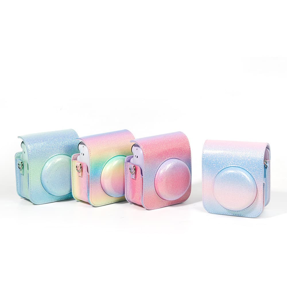 Polaroid mini 12 colorful starry sky camera bag digital camera fitted storage protective bag crossbody bag