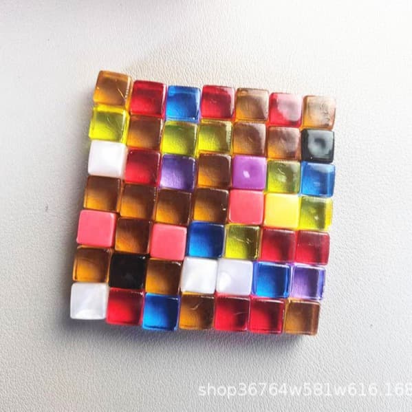 Factory Supply 8mm Acrylic Cube Block, Plastic Square Block, Transparent Cube, Square Block for Table