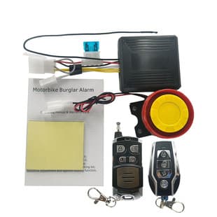 Dual Flash Motorcycle Alarm Anti-Theft Device 12V Universal Type Compatible with Various Motorcycle Models
