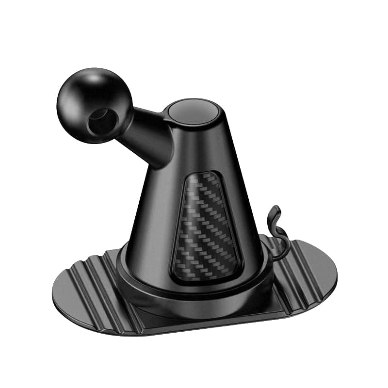 Car Phone Holder for Dashboard, Adhesive Mount Base Accessory, 17mm Universal Ball Head Bracket
