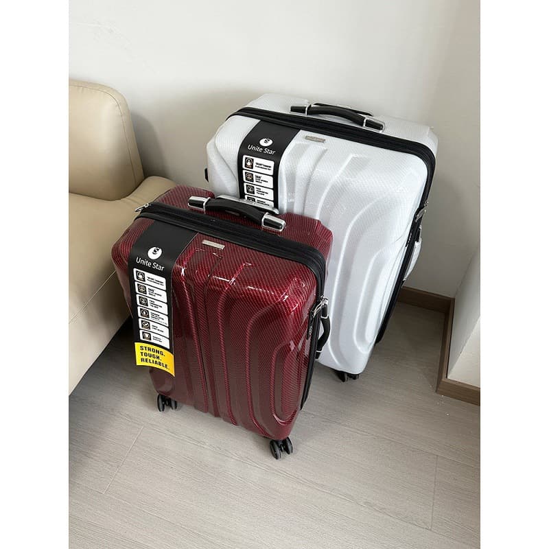 Ultra-lightweight Expandable Aluminum Carbon Fiber 20-inch Carry-on Luggage for Men, Scratch-resistant Boarding Case, 28-inch Check-in Travel Suitcase for Women