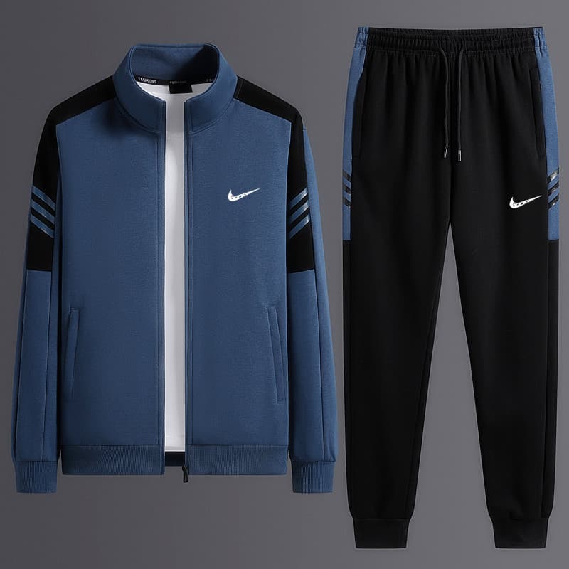 Cross-Border Three-Piece Set Autumn New Style Sport Casual Suit Men's Street Loose Jacket Pants Men's Full Set Trendy