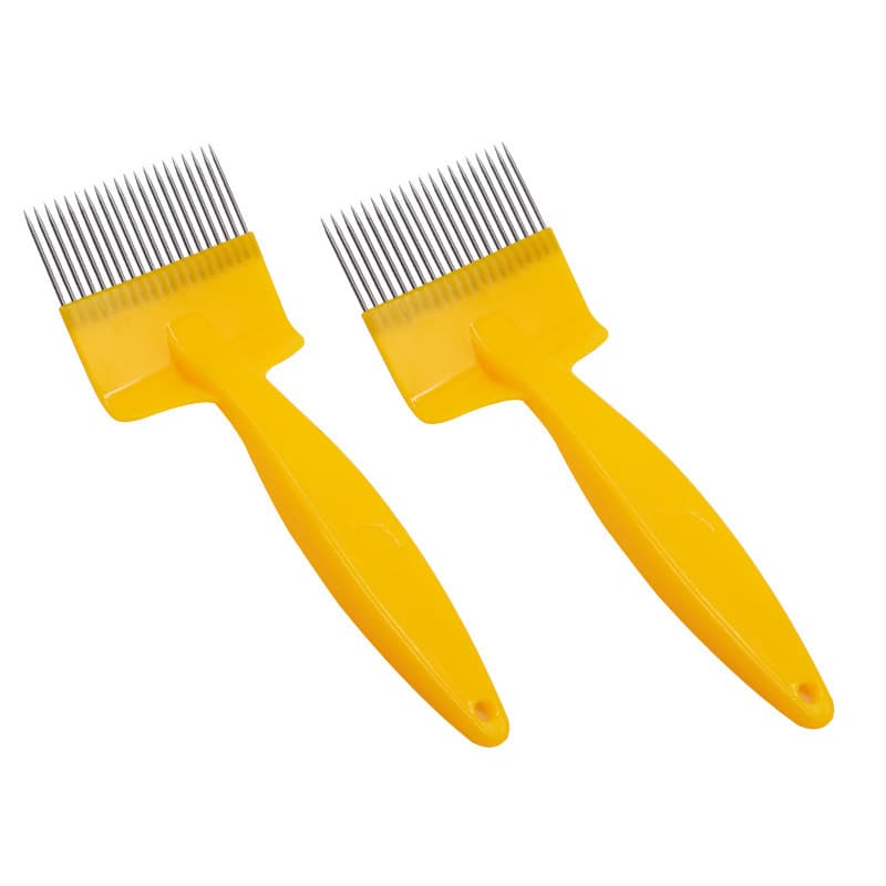 Amazon Hot Selling Beekeeping Uncapping Fork 21-Pin Straight and Curved Needle Uncapping Fork Multiple Specifications Beekeeping Tool Wholesale