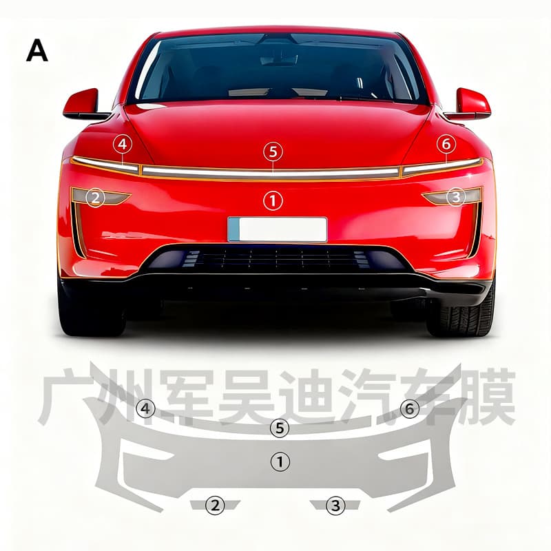 Cross-border Exclusive for 2025 Refreshed Model Y Juniper TPU Pre-cut Automotive Film Amazon