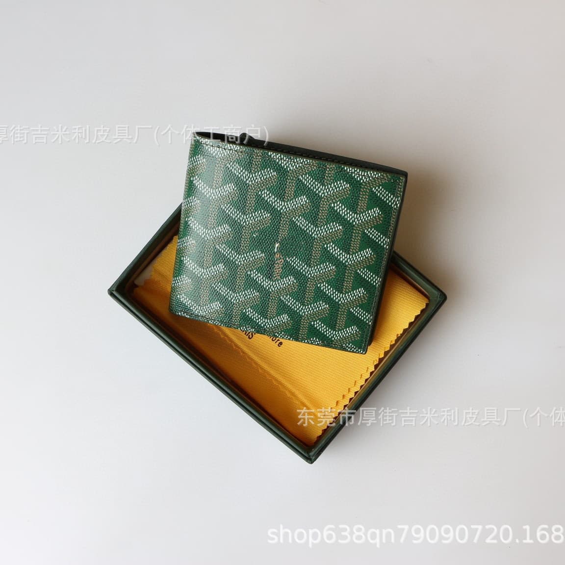 In Stock 2024 New Goyard Men's and Women's Wallet Multi-Card Holder Billfold Hot-Selling Fashion Card Case in Europe and America