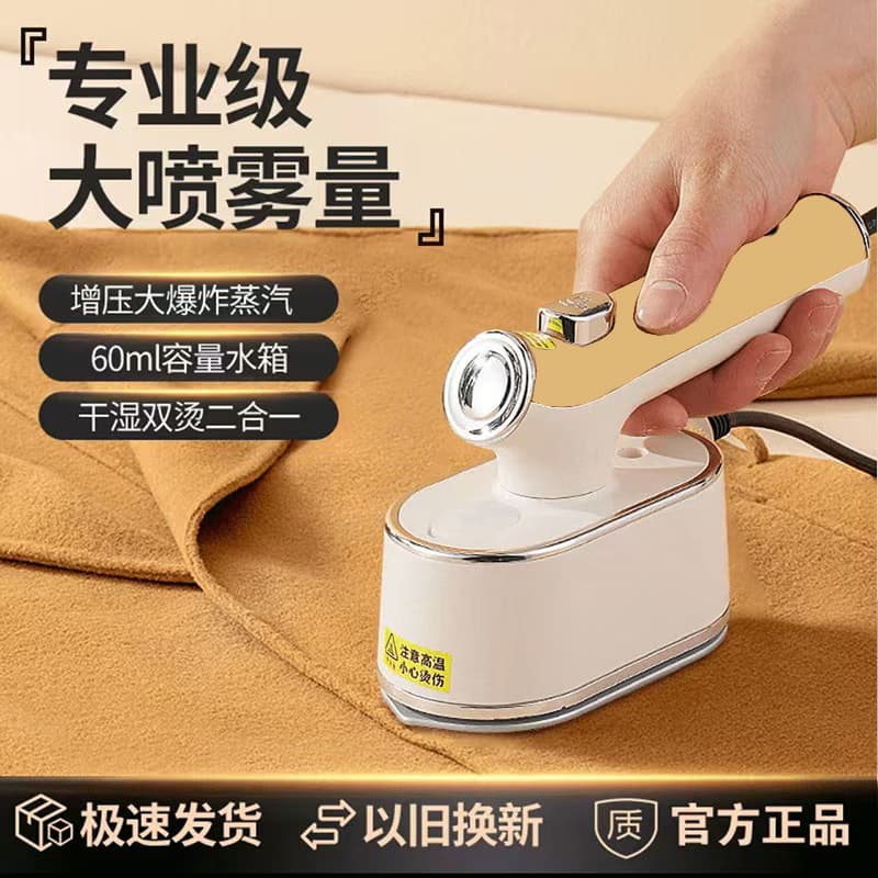 Mini Household Steam Iron Handheld Small Electric Iron for Clothes Portable Silk Iron