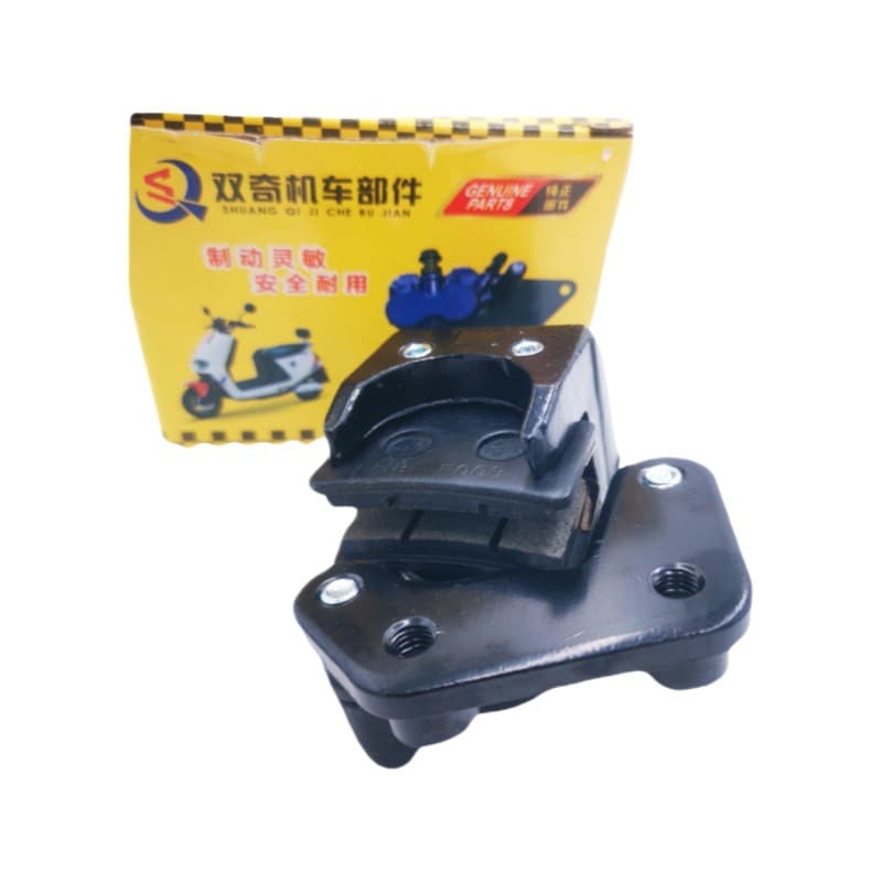 Weifeng/Shuangqi front downpipe: Qiaoge/Xiaoguiwang front downpipe, single cylinder 10# (Kymco 155 disc, bolt pattern 43.5)