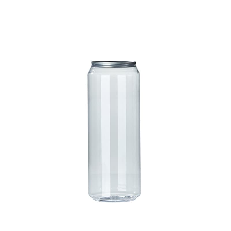 Transparent PET Plastic Pop-Top Can, Milk Tea Bottle, Sparkling Water Cup, Cold Brew Juice Drink Sealed Container Wholesale Bulk Packaging
