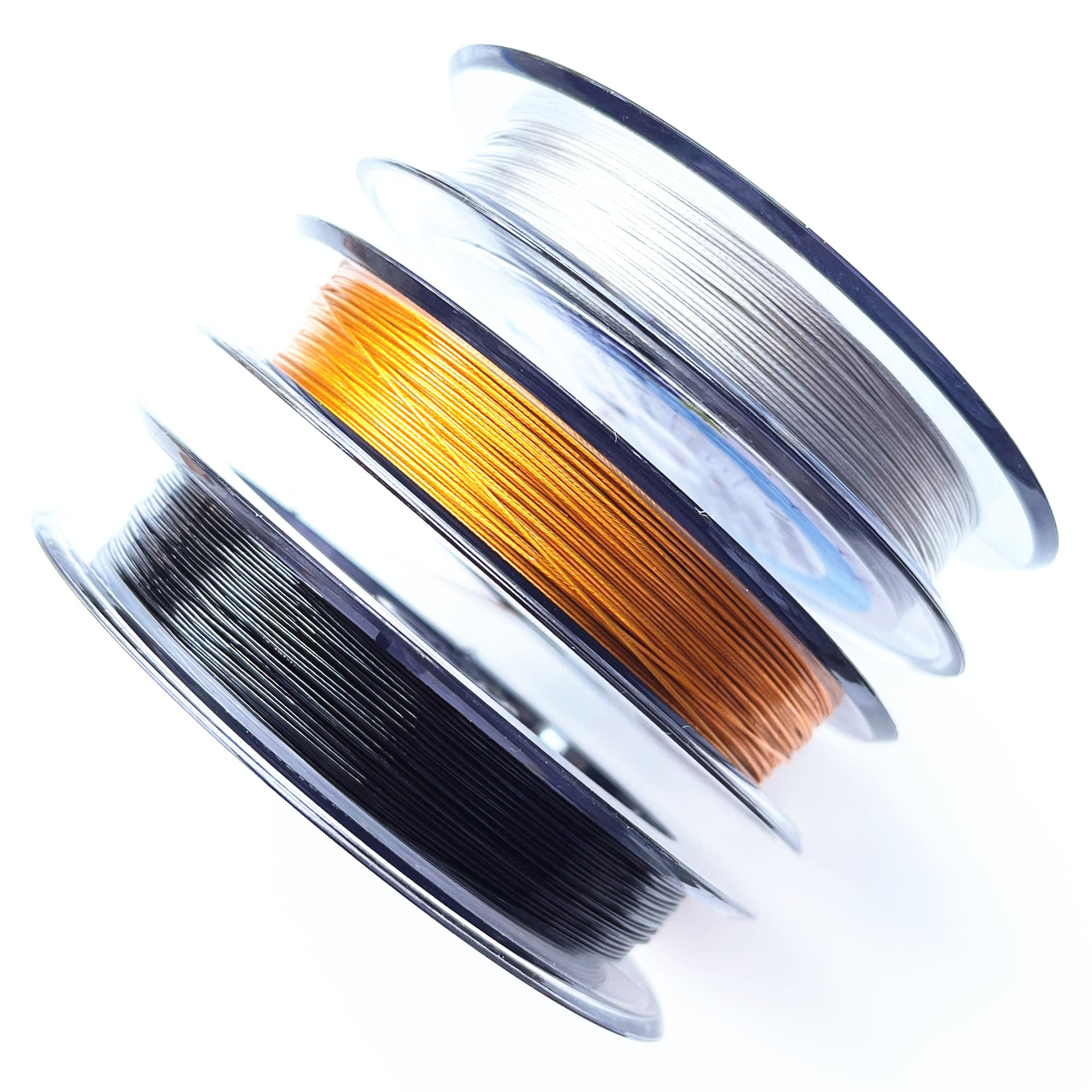 Manufacturer's specialized jewelry wire, gold-plated soft steel wire, DIY beaded bracelet and necklace, pearl jewelry wire accessories