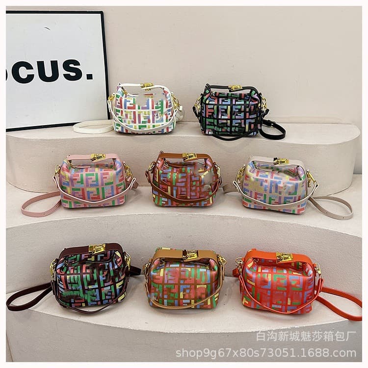 Multi-functional Handheld Lunch Bag Large Capacity Oxford Cloth Waterproof Lunch Box Bag Women's Bag Mom Bag Casual Bag Trendy