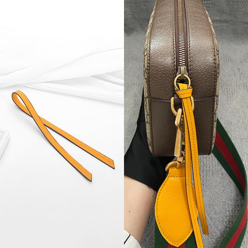Compatible with Gucci Double G Tiger Head Camera Bag Zipper Pull Cord Drawstring Lanyard Strap Accessory