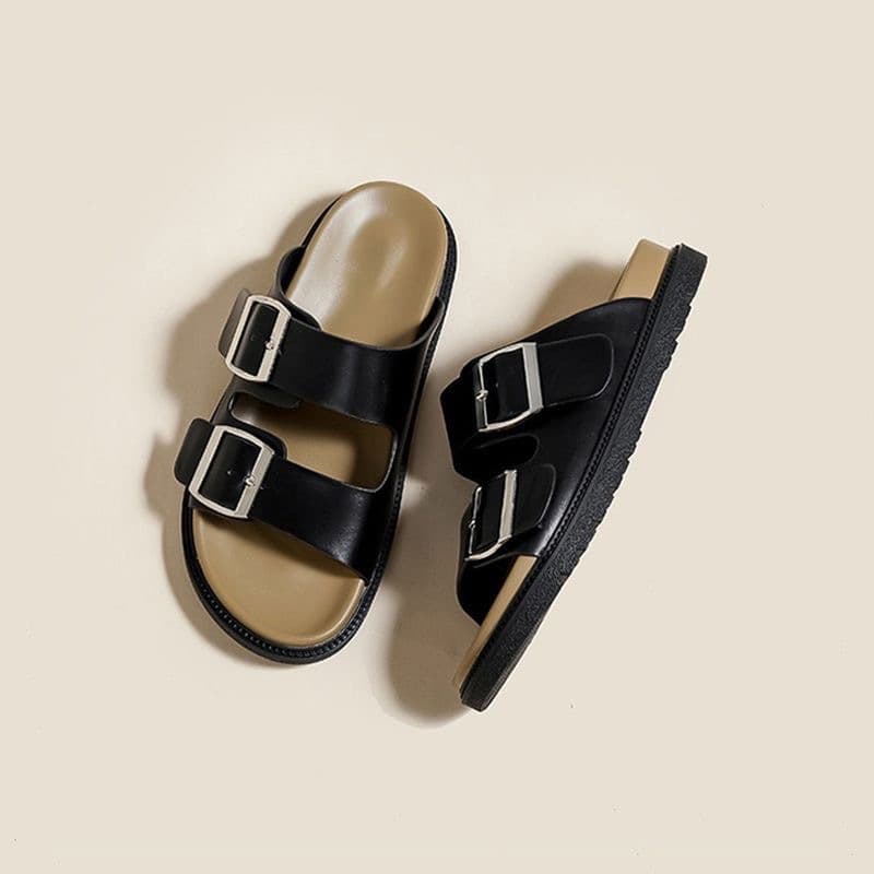 Factory Direct Sales of Birkenstock Sandals for Women, 2026 Summer Outdoor Beach Non-Slip Thick-Soled Lazy Slippers