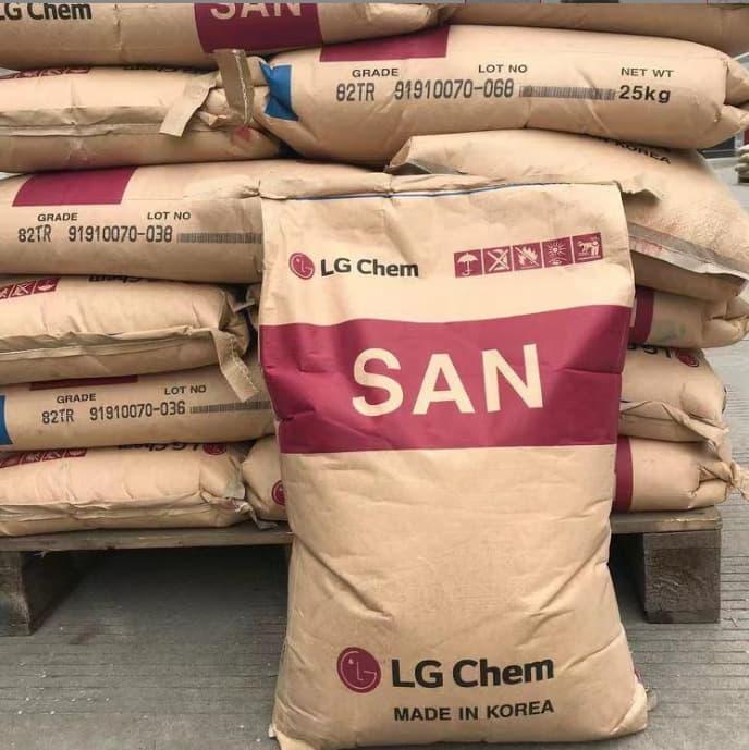 Supply AS 82TR/LG Chemical, transparent grade, high temperature resistance, high flow, chemical-resistant plastic pellets
