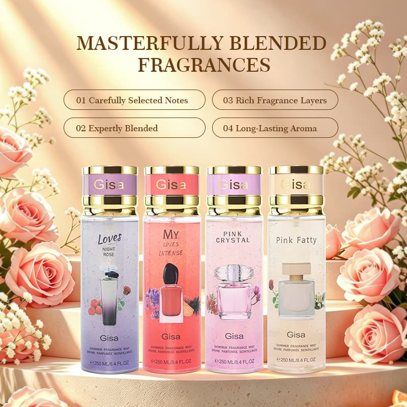 Cross-border Europe and America Women's Floral Fragrance Body Mist Long-lasting Scent Middle East Perfume Factory Wholesale