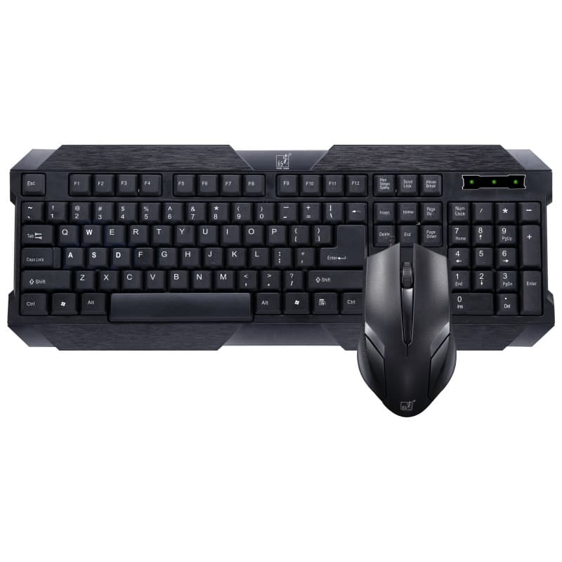 Chasing the Light Leopard Q19 USB Wired Keyboard and Mouse Set Arabic Keyboard Mouse Set Computer Accessories Wholesale