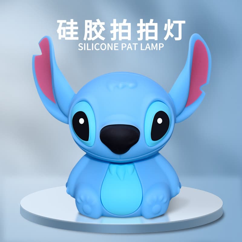 Silicon Bedside Night Light, Soft Glow Eye-Care Bedroom Mood Lamp, Touch-Activated, Popular Internet Sensation, Gift for Women