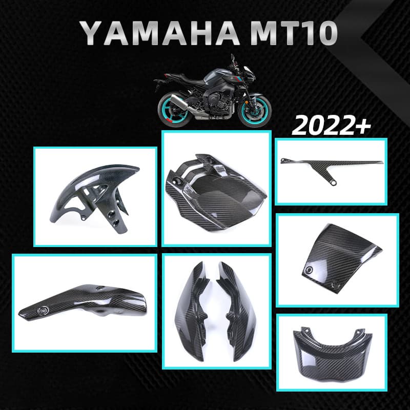 Suitable for Yamaha Yamaha mt10 FZ-10 motorcycle modified carbon fiber full set of shell accessories cross-border