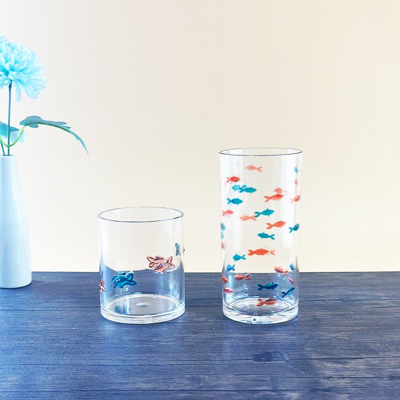 Factory Price Wholesale Printed Acrylic Cup Flamingo Plastic Juice Cup Thickened Creative Flamingo Water Cup