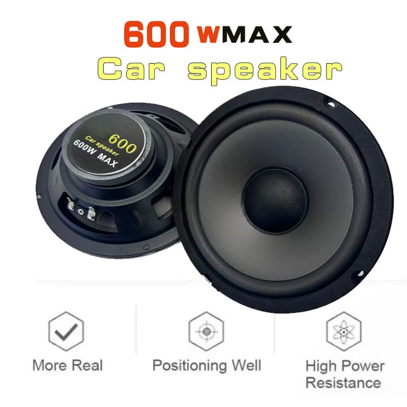 YH-600 Car Audio Full-Range Mid-Bass Speaker 6.5 Inch 165mm Door-Specific Vehicle