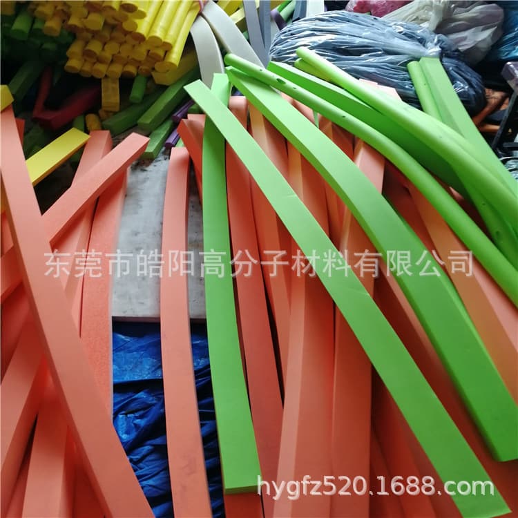 EVA Foam Half Cylinder Colorful EVA Foam Round Rod White Half Cylinder Bumper Strip Customizable Colors