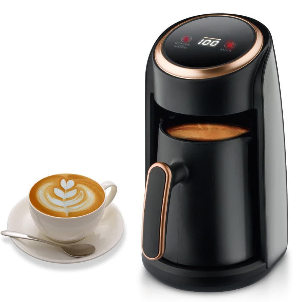 EU Standard Cross-Border Exclusive Turkey Coffee Pot High-Temperature Resistant Hot Water Kettle Coffee Maker Visible Tea Boiler Milk Warmer