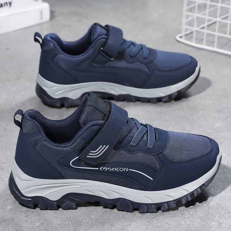 Middle-Aged and Elderly Walking Shoes Autumn New Release Casual Comfortable for Men and Women Couples' Style Factory Direct Magic Strap Elderly Shoes