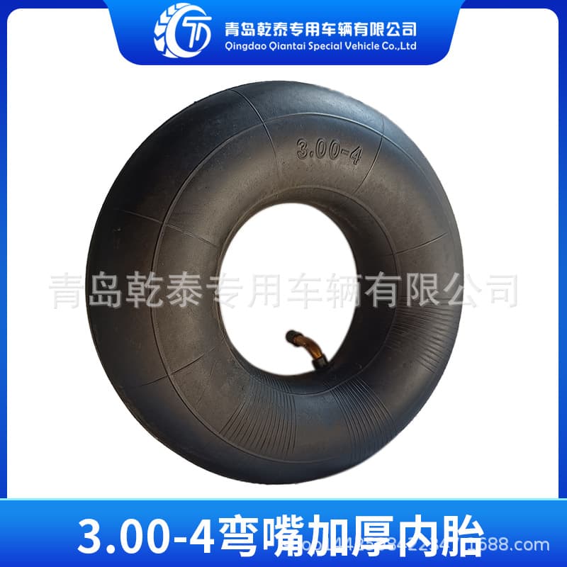 300-4 inner tubes for tool carts and hand trucks, mini four-wheel 3.00-4 inner tubes, 260x85 pneumatic tire inner tubes.