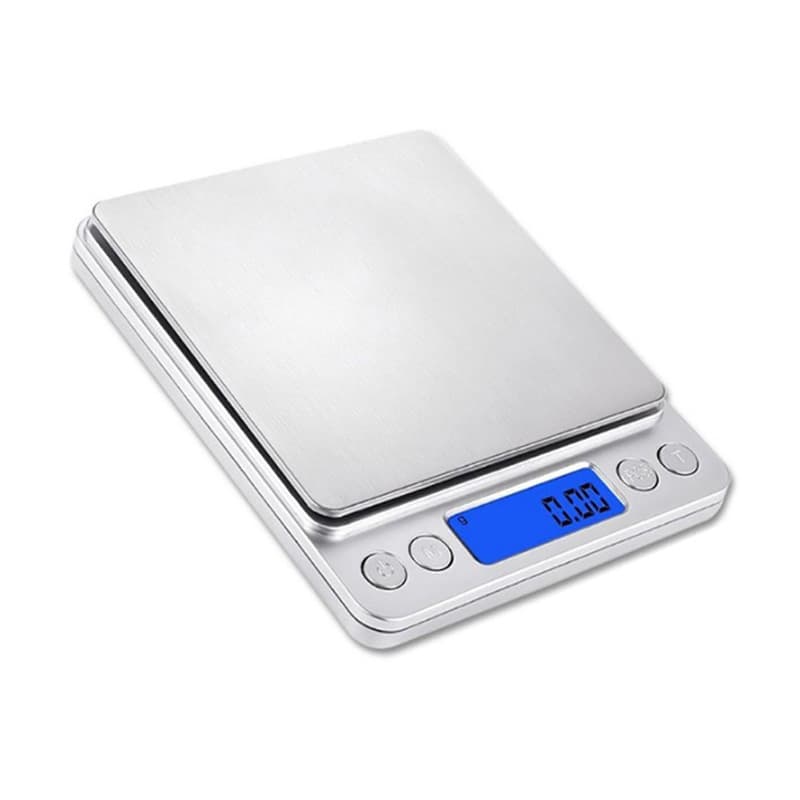 Hot-Selling i2000 Electronic Scale, Stainless Steel Kitchen Scale for Food and Jewelry, Accurate 2-3kg Baking Scale