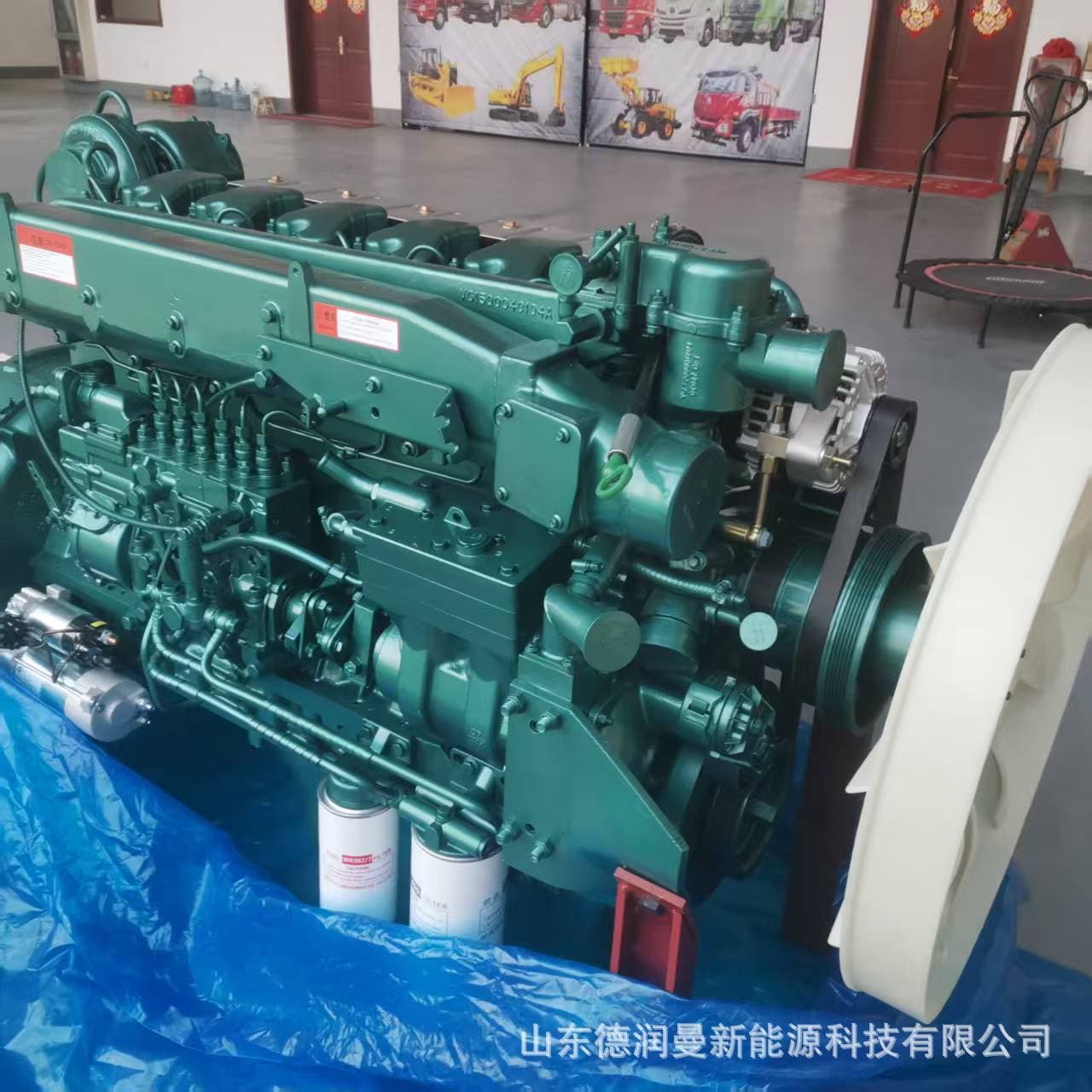 Cross-Border Export Weichai Engine Assembly Engine Accessories Wd615.375 Horsepower Engine