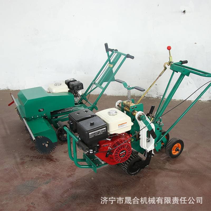 Park Scenery Turf Migration Machine Shenghe Gasoline Push-Type Sod Cutter Turf Sod Cutting Machine