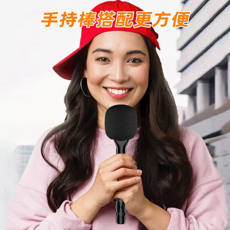 DJI Rode Series Universal Street Interview Recording Wireless Lavalier Microphone Interview Rod Microphone Handheld Rod