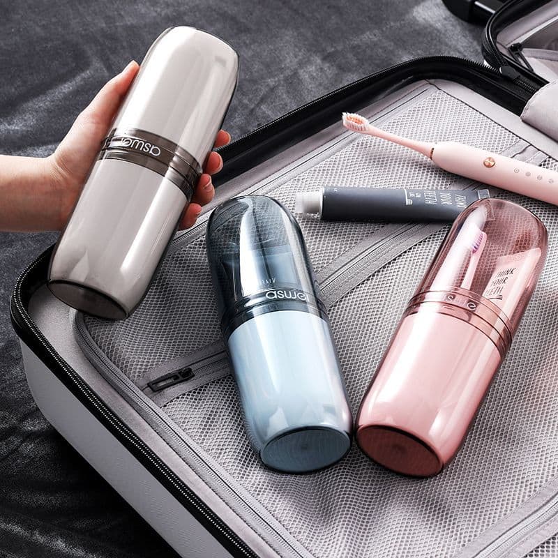 Travel Toothbrush Storage Case, Mouthwash Cup, Electric Portable Toothbrush Kit, Toothbrush Cup Set, Travel Essential