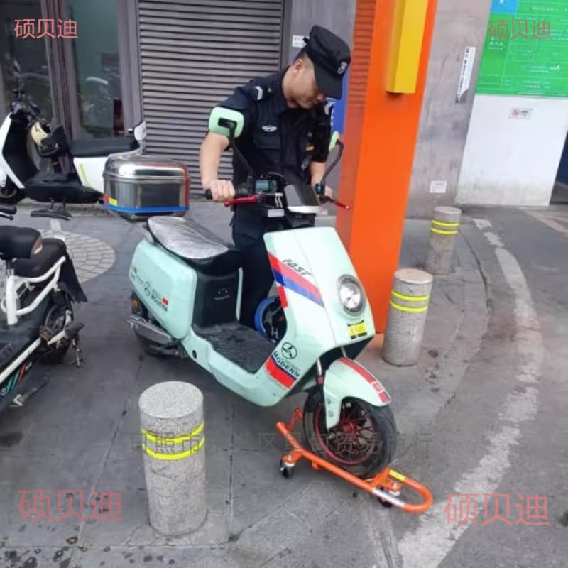 Electric Vehicle Flat Tire Mover Motorcycle Moving Stand Property Car Moving Universal Wheel Frame Electric Motor Portable Pusher
