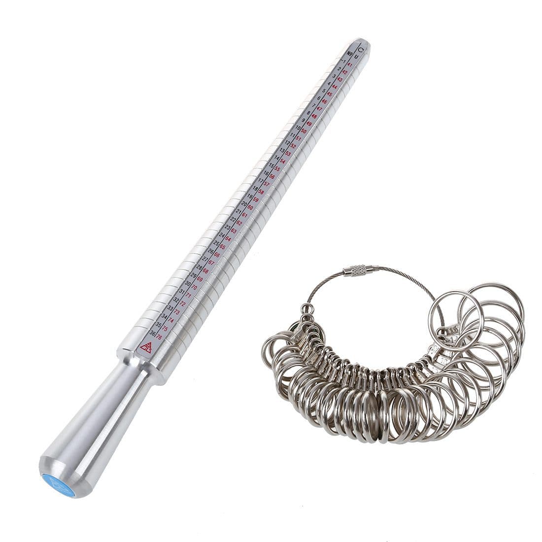 US Ring Sizer Measuring Tool American Ring Stick Finger Size Ring Gauge US Ring Sizer