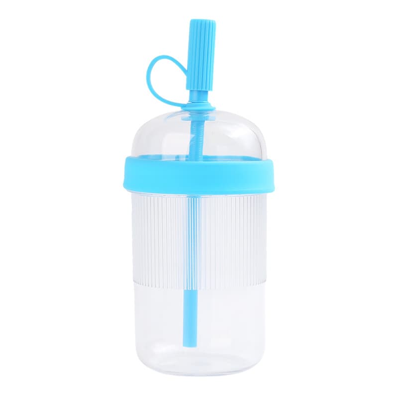 Large Capacity Cup with Straw, Milk Tea Coffee Cup, Straw Cup, Outdoor Portable Straw Water Cup, Large Capacity Water Bottle