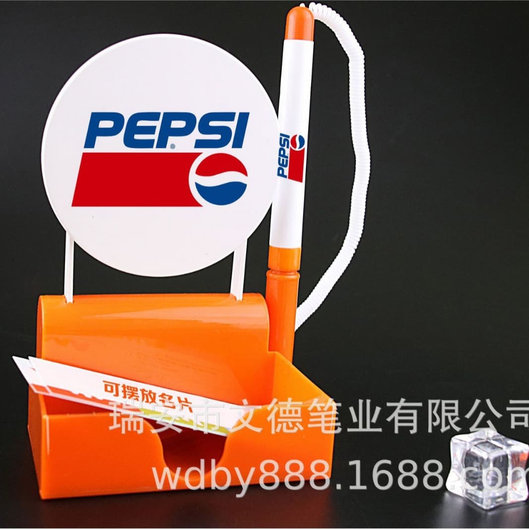 Manufacturer wholesale bank counter pens, sticky desk gel pens, driver advertising counter pens, note paper ball pens