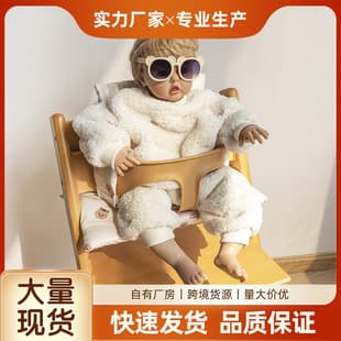Kids Portable Cartoon Cushion Baby Dining Chair Pad Growth Chair Baby Eating Chair Pad Anti-Dirt Back Cushion