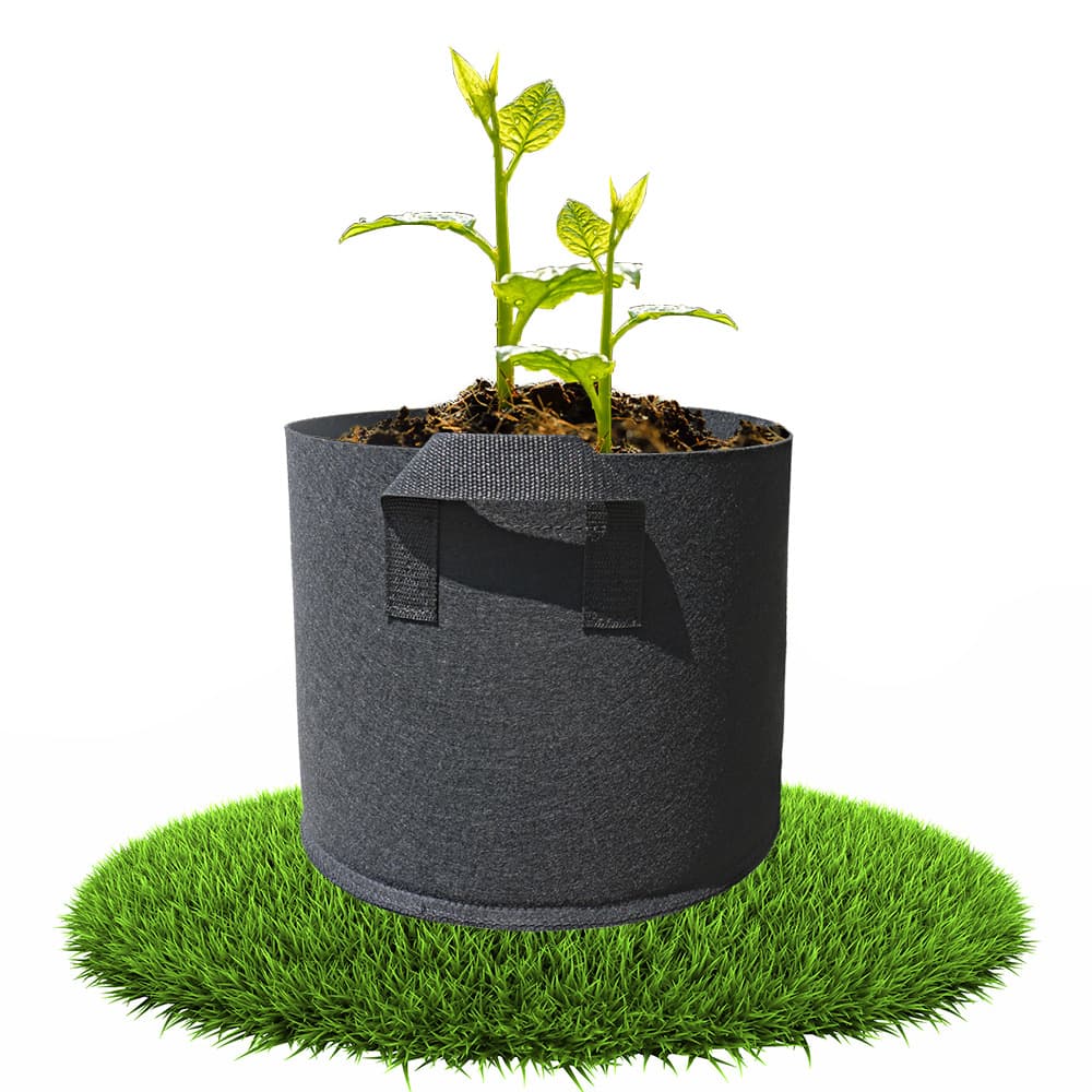 Black Basic Planting Bag Felt Plant Bag Beautiful Planting Bag Tree Planting Mobile Planting Anti-UV Growing Bag Wholesale