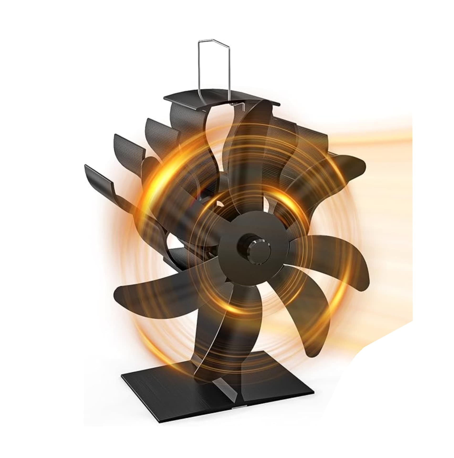 Source factory wholesale stove fans, various styles, large air volume heat energy fans, winter heating, real flame fireplace fans