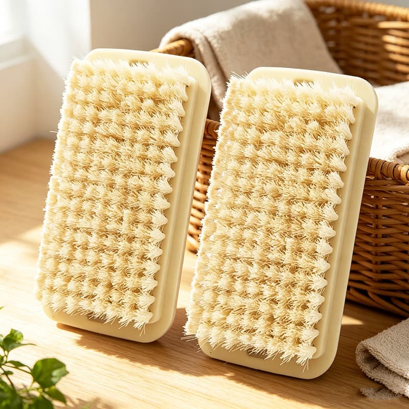 Multi-Function Brush Household Cleaning Brush Soft Bristle Shoe Brush Plastic Clothes Brush Laundry Brush Yellow Board Brush for Laundry