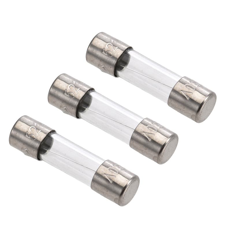 BET 522 series 250mA 16A slow-break 250VAC flat-head fuses for home appliances