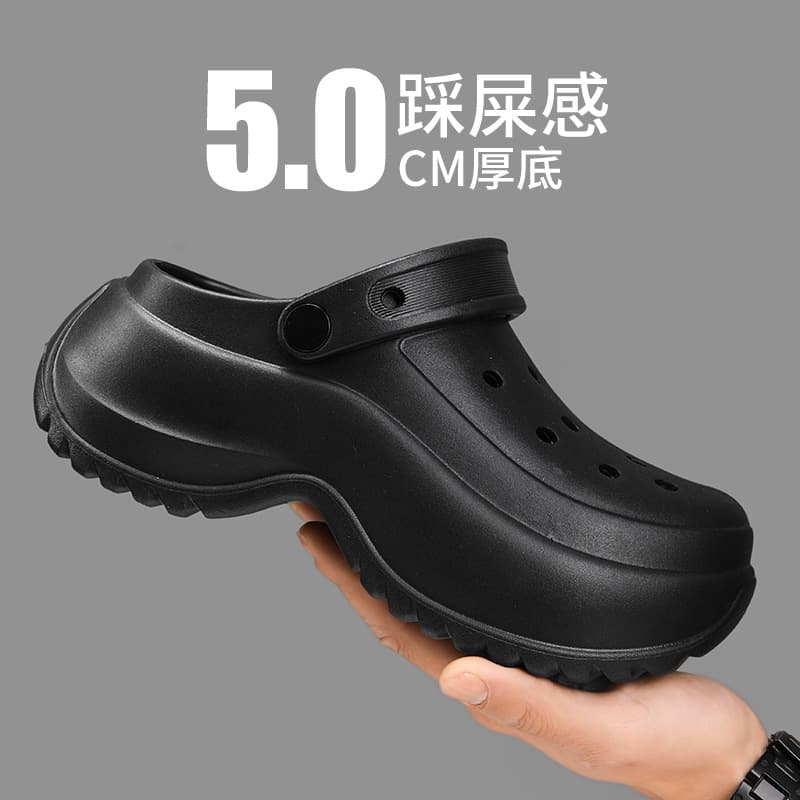 Garden Shoes Cloud-Like Comfort Height Increasing Casual Slippers for Women High Clogs Cloud-Like Comfort Casual Slippers