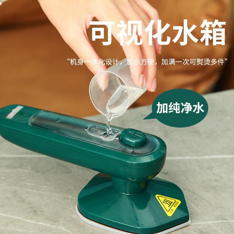 Household Mini Small Portable Handheld Steam Electric Iron Wet and Dry Clothes Wrinkle Removal Ironing Machine