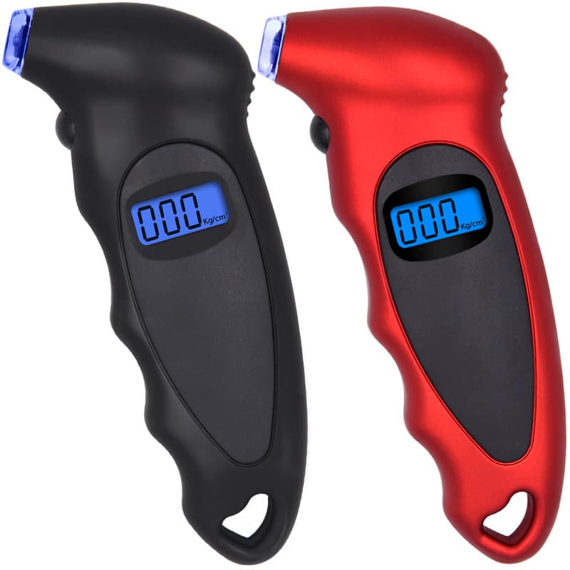 Digital display tire pressure gauge car high precision car tire pressure monitoring barometer digital display tire pressure gauge electronic