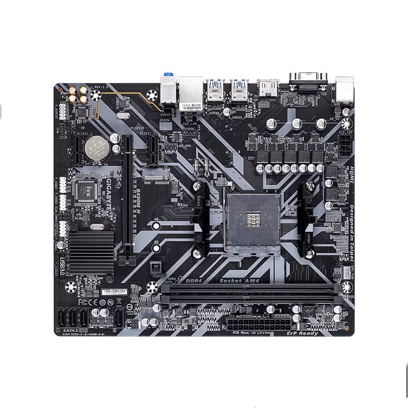 Compatible with in-stock solid-state motherboards for Gigabyte B450M H DDR4 AM4 desktop motherboards